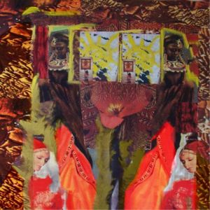 Peinture de Laurence SAVELLI: Monde de Femmes