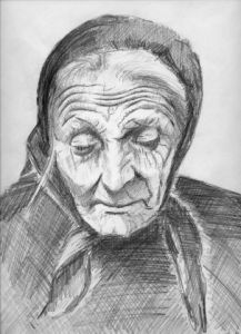 Dessin de Paul BENICHOU: Champs du printemps