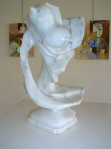 Sculpture de Remy Mongo-Etsion: le grand désir