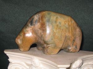 Sculpture de Ghyslaine C L G: L'ours