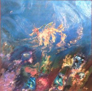 Oeuvre de K'Lyne: féérie marine