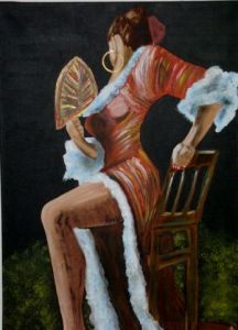 Peinture de Christel Servais: Santa Maria