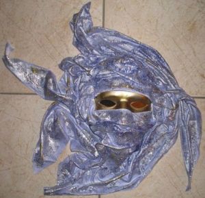 Oeuvre de Caty Pay: Masque Violet