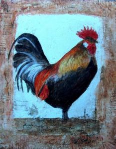 Oeuvre de Jacky DECERLE: COQ