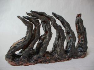 Sculpture de Violaine Chatre-Belle: Pièce percée - Deuxième déclinaison