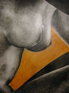 Dessin de chavanne marc: Buste