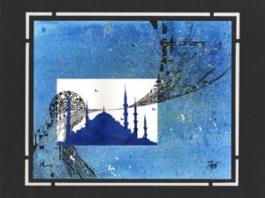 Oeuvre de Claudine Goret-Bosredon: Bleu de Turquie