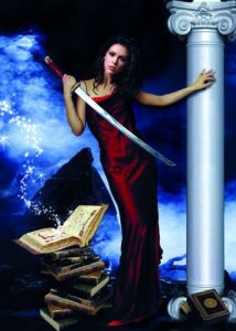 Art_numerique de Bulot: Alyssa Milano (Charmed)