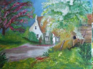 Peinture de guyclem: LA FERME