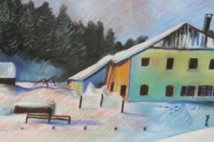 Dessin de D LE MARECHAL: jura