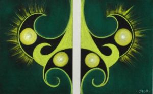 Dessin de Caco Dian: green spirit