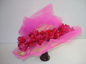 Art_textile de luna kami: chapeau