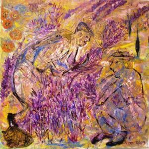 Peinture de OD' ILE : Du côté de Chez...  Sault