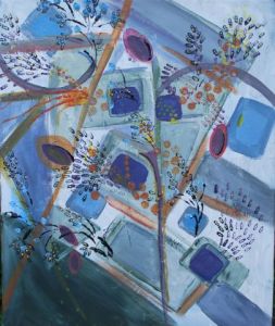 Peinture de Celine Garsault: cascades