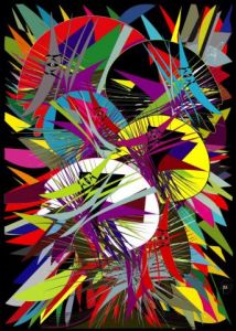 Peinture de soffya: Melting-Pot