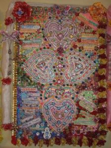 Dessin de artiste: le coeur angélique astral