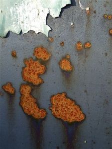 Peinture de nicole lechaczynski: feuille