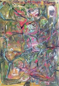 Peinture de OD' ILE : Allons Enfants Gloire, A MON PERE