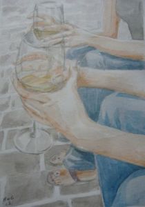 Peinture de mng: BAVARDAGES