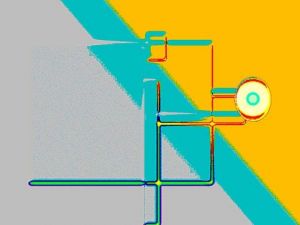 Art_numerique de Andre Temoin: Blue ray