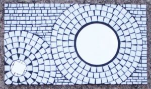 Mosaique de blandine: Blanc 1
