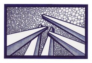 Dessin de chantalsenn : architecture du vide