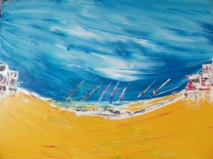 Peinture de PLUME NATHALIE MAISONNEUVE: Torride