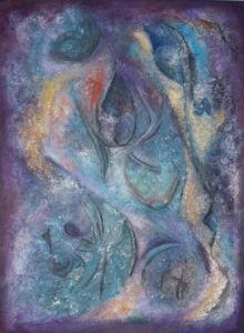 Peinture de Liliane CIMA: Bleu