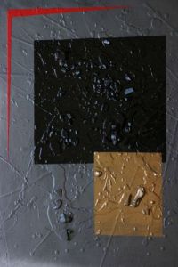 Peinture de igor jeanpierre: avenir passé 2