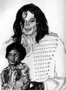 Dessin de Formol: Michael Jackson