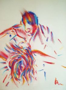 Peinture de FREDERIQUE NALPAS: Mi amor