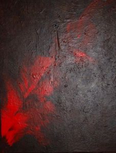 Peinture de gisele Keip Broteau Le Monde Selon Iglese: du fonds de l'abîme