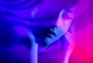 Art_numerique de philippe prost: Je pense à toi