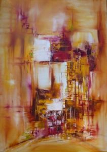 Peinture de Christelle VERON  CHERBONNIER: Fenêtres sur le monde