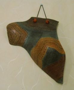 Artisanat de Frivole Paris: Demi-buste Massaï