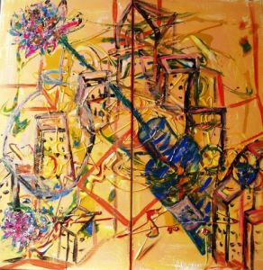 Peinture de OD' ILE : Envie d'Ailleurs, humeur en tout sens