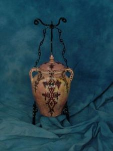 Artisanat de tebbiche: cruche berbére 