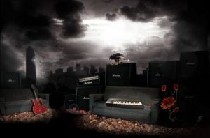 Art_numerique de pomadgraphic: SUPER TOWN