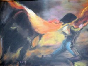 Peinture de MON': Corrida