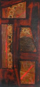 Peinture de anny aguiar: figures