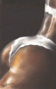 Dessin de chavanne marc: Rondeurs colorées