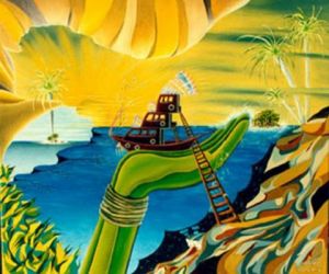 Peinture de Tallarida: L'éveil de lâme sensible