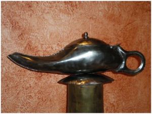 Sculpture de Henri IGLESIS: N°10 - Lampe magique