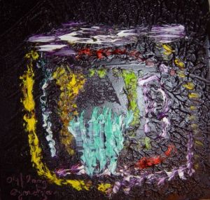 Peinture de Geritzen: Feu follet