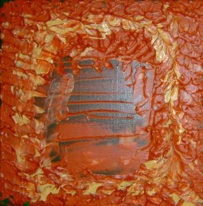 Peinture de Geritzen: Mur de feu