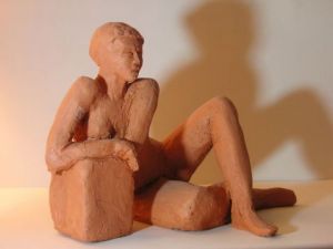 Sculpture de chantal legue: Belle