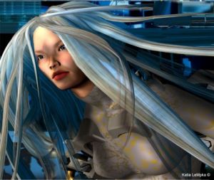Art_numerique de Katia Lempka: Miss Sci Fi