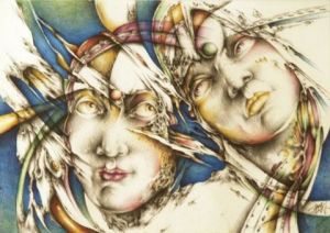 Dessin de artose: Ames soeurs