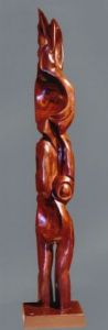 Sculpture de jerome burel: Tribale