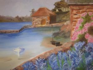 Peinture de Delphine S: île bretonne